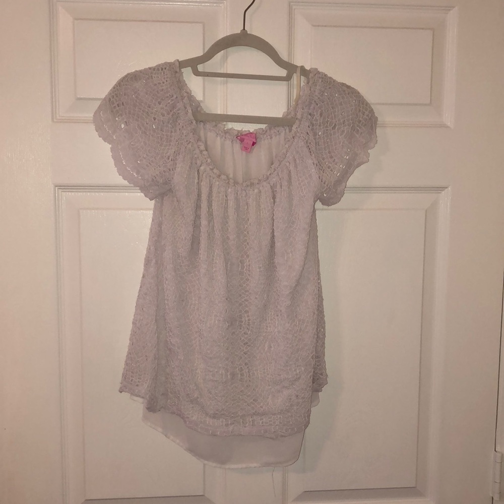 EUC Lilly Pulitzer marble top